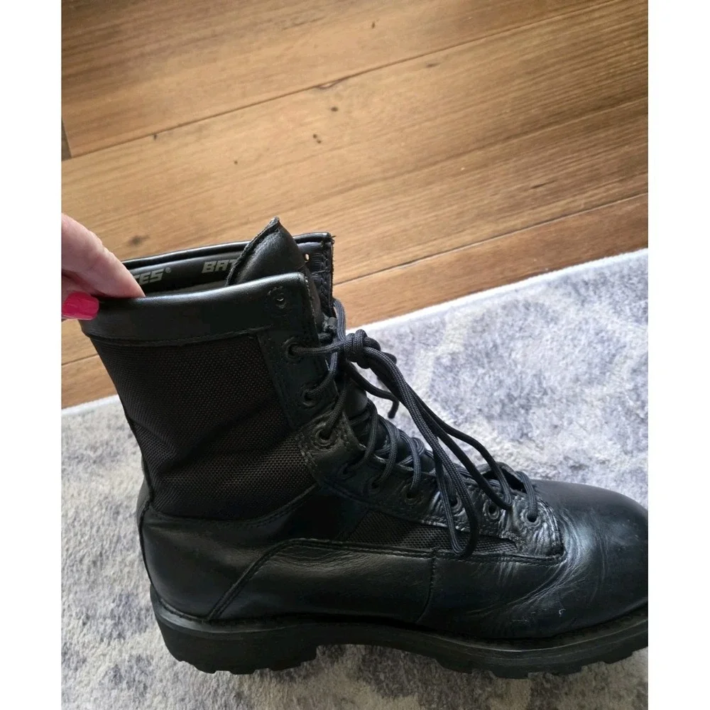 Bates Men's DuraShocks® Black Boots‎ - Size 12.  Extra Wide & Large E03135
